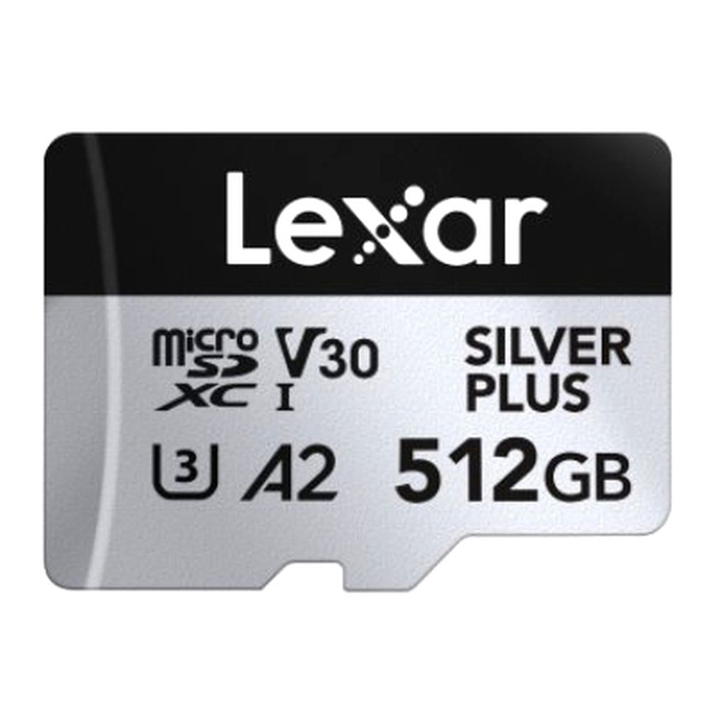 Lexar Pro Silver Plus 512GB microSDXC V30 - R205/W150MB/s