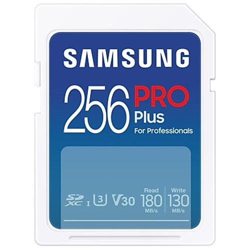 Carte SD Samsung PRO Plus 256 Go (2023) - Kamera Express