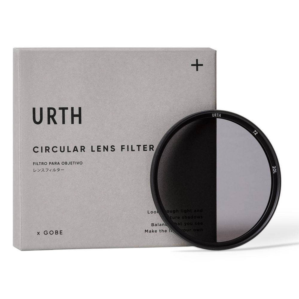 Urth 72mm ND4 (2 stops) lens filter (Plus+)