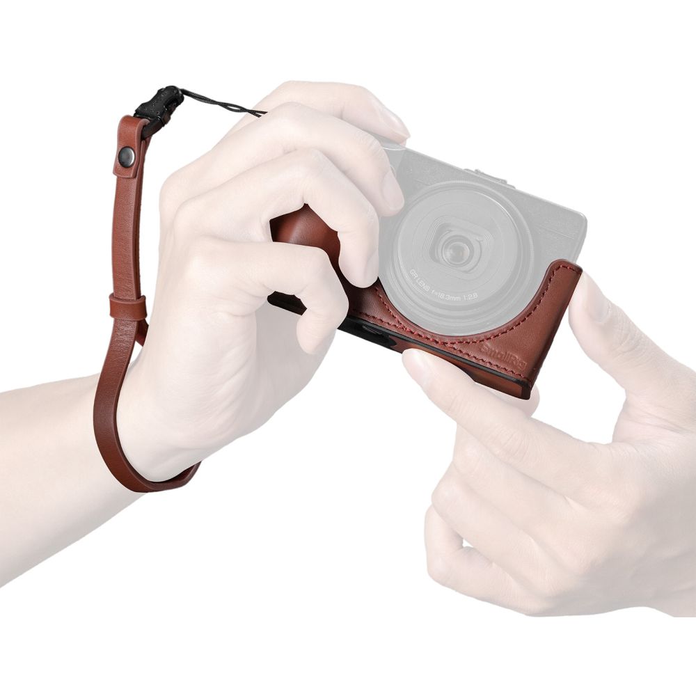 SmallRig 5678 Leather Case Kit for Ricoh GR IV / GR III series - red