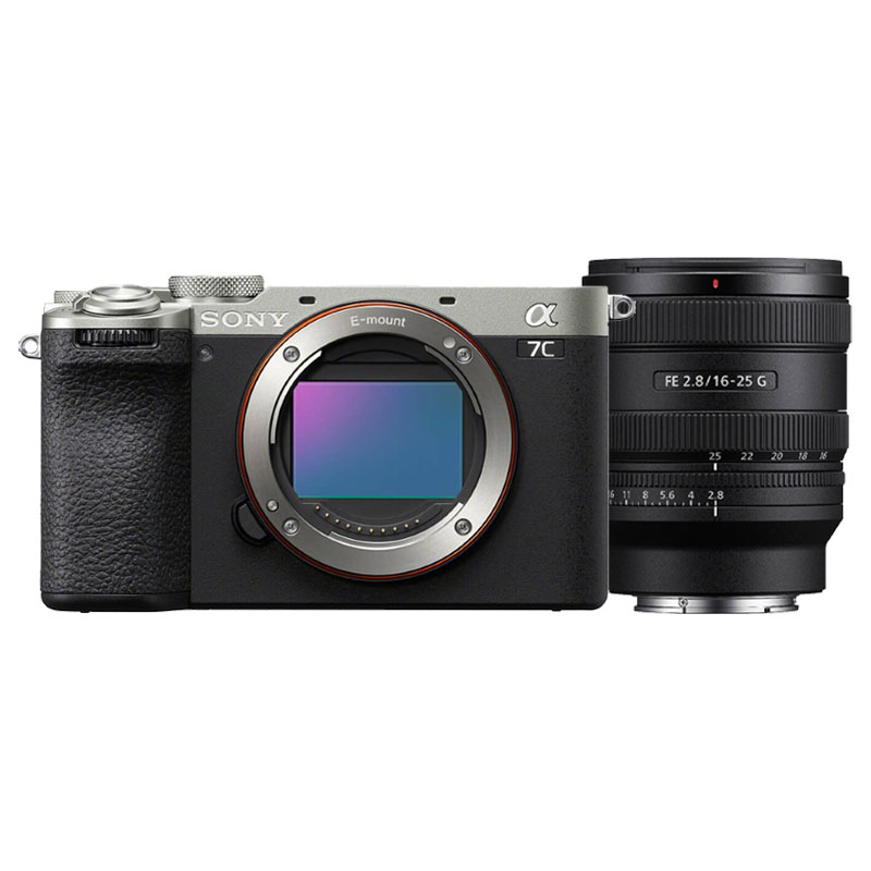 Sony A7C II zilver + 16-25mm F/2.8 G