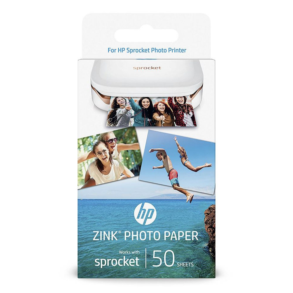 HP Sprocket 5x7,6cm Zink 50 vel