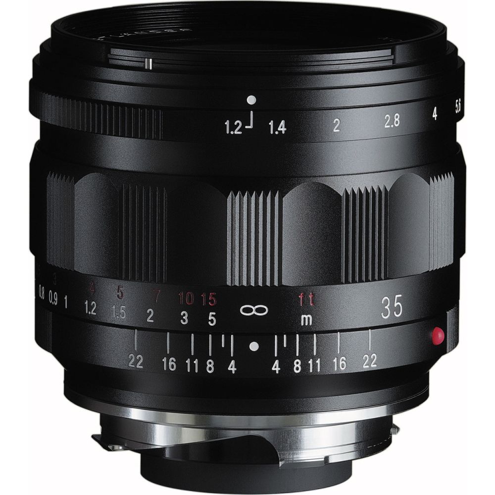 Voigtländer Nokton 35mm F/1.2 Type IV ASPH Leica M-mount zwart
