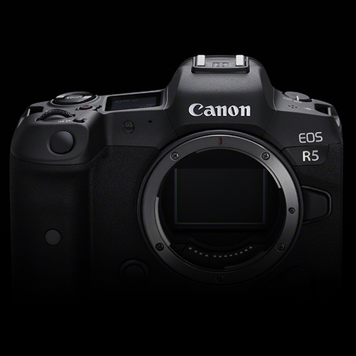 Canon EOS R5 front