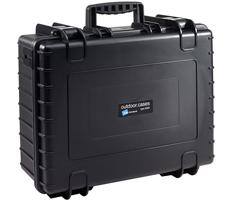 B&W outdoor.cases type 6000 zwart + verdeler