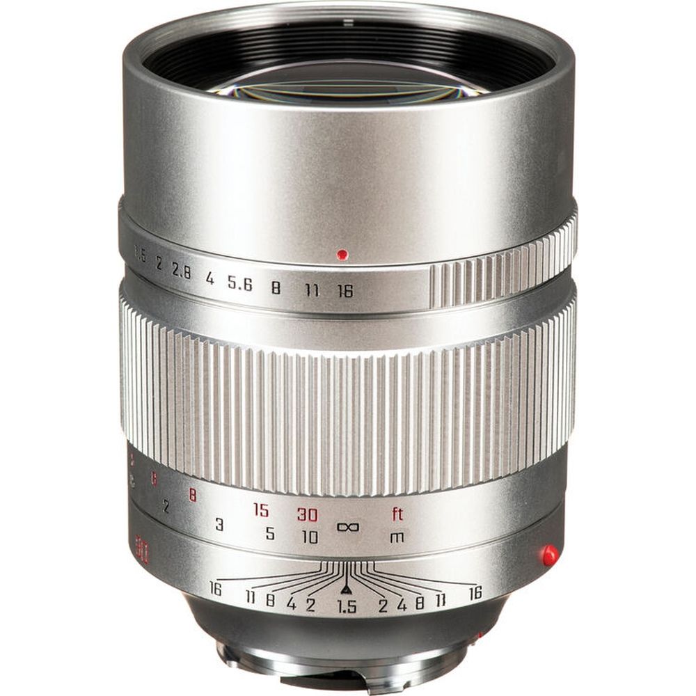 Zhongyi Mitakon 90mm F/1.5 Leica M zilver