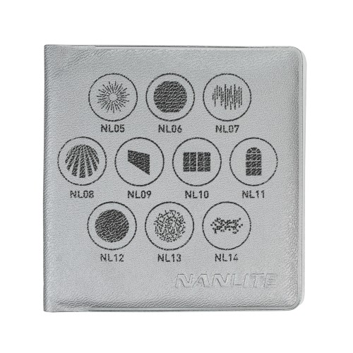 Nanlite FM-mount Projection Attachment GOBO Set 1 (10pcs) (AS-GB-FMM-SET1)
