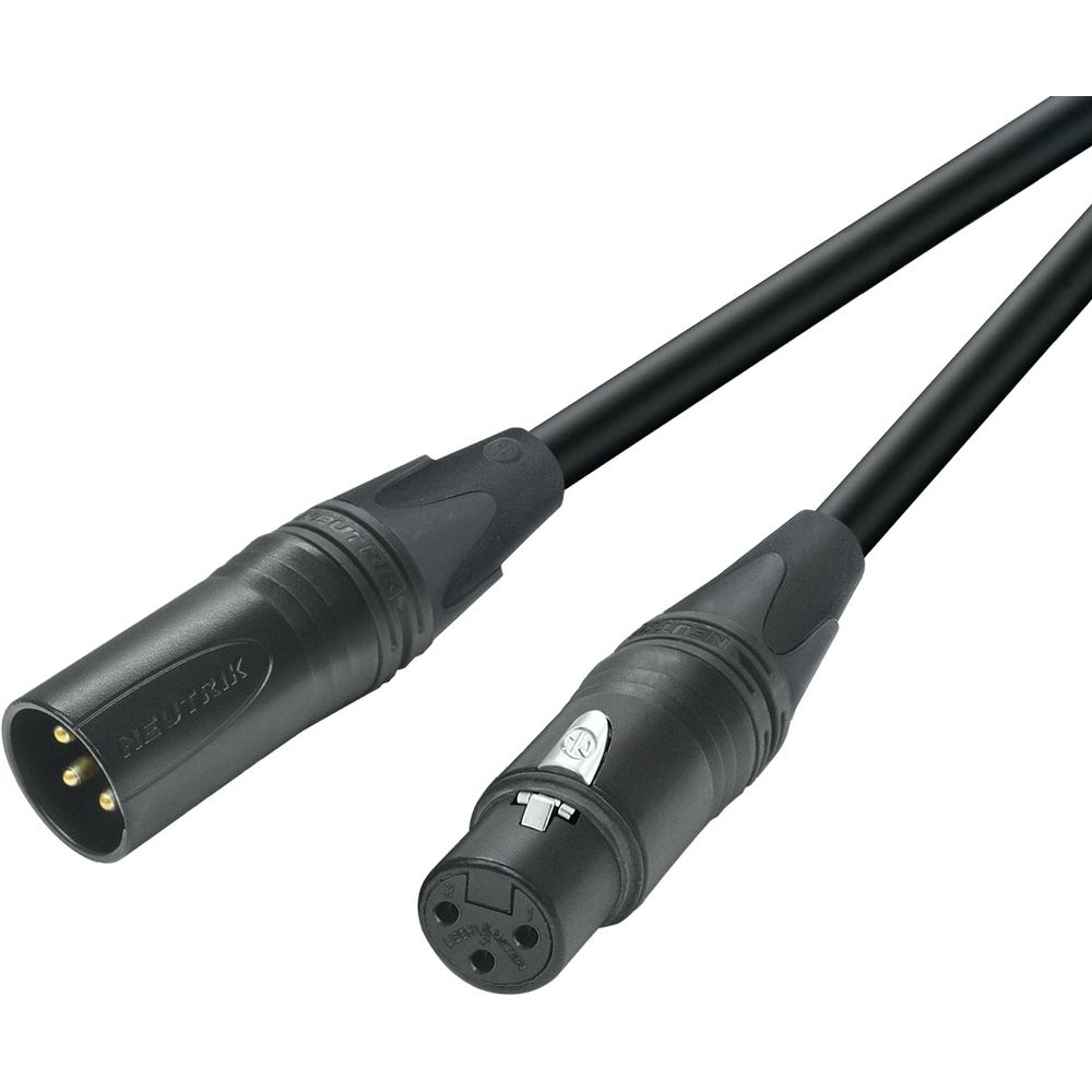 Canare EC03-B Audio Cable XLR-3P Female to XLR-3P Male 3m, black