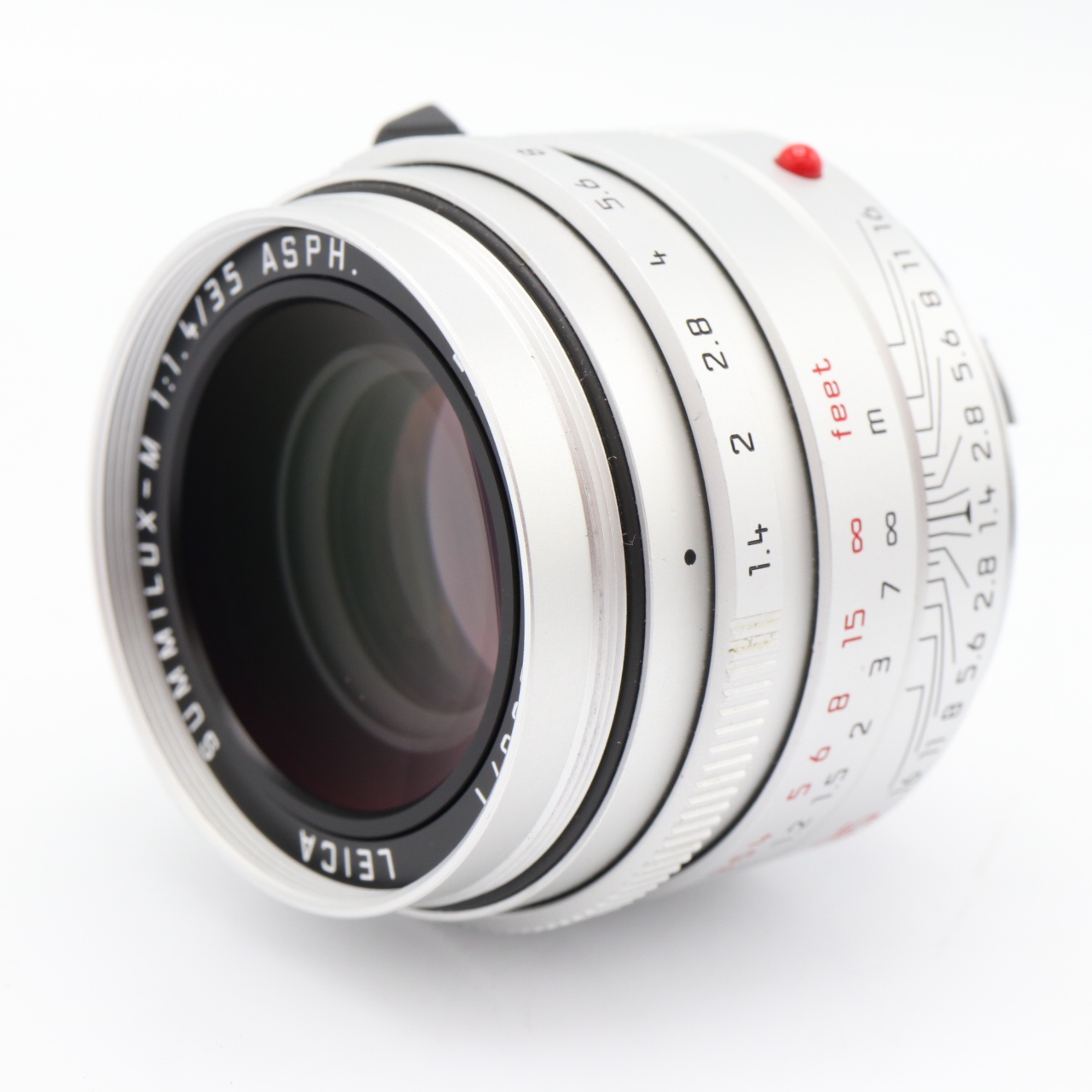 Leica 11675 Summilux-M 35mm f/1.4 ASPH. fle zilver occasion