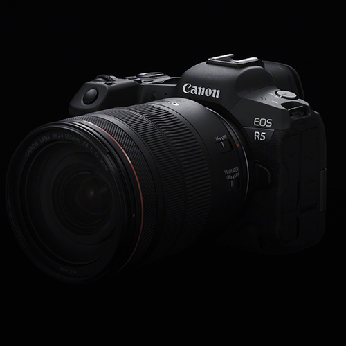 Canon EOS R5 side