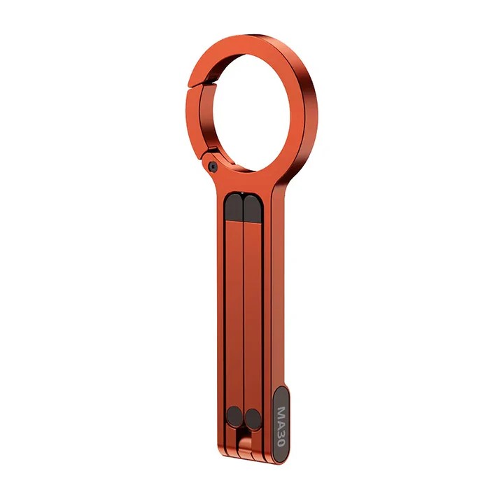 Ulanzi MA30 Mini Smartphone-statief Magnetic Karabijn Oranje