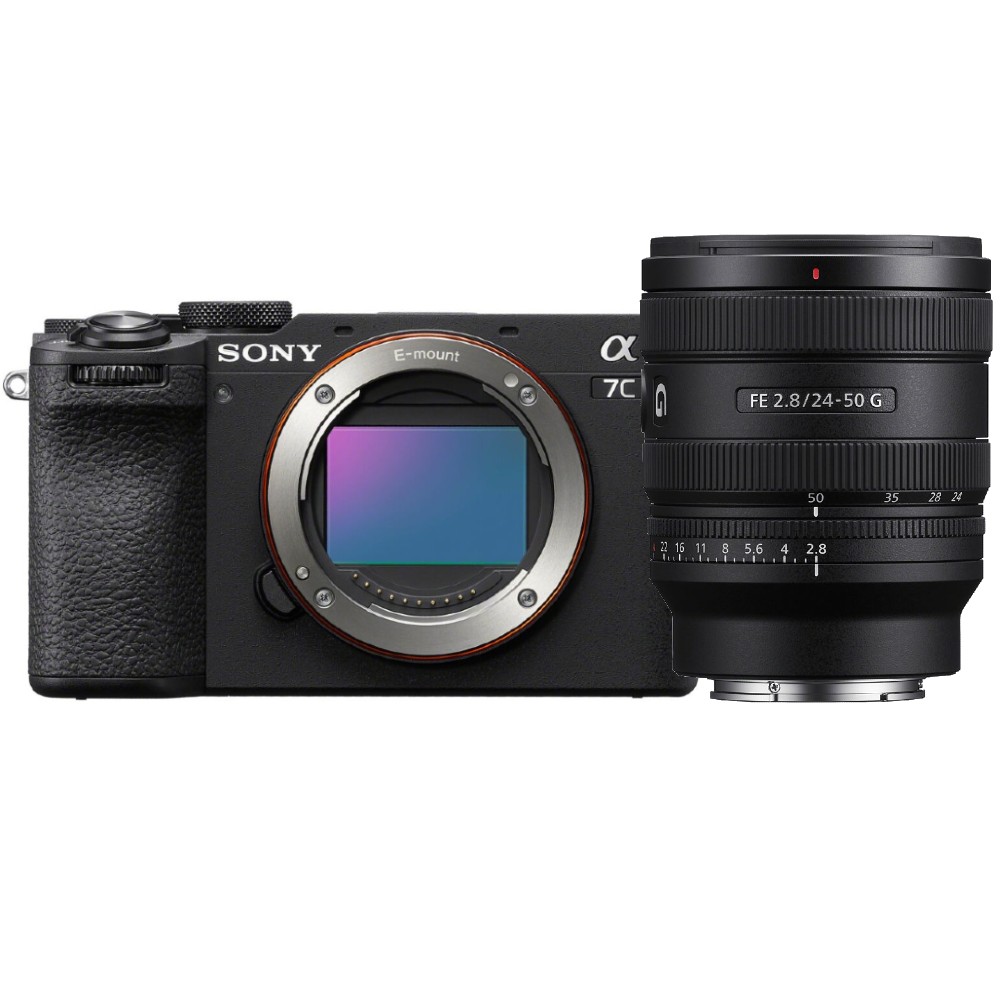 Sony A7C II zwart + 24-50mm F/2.8 G