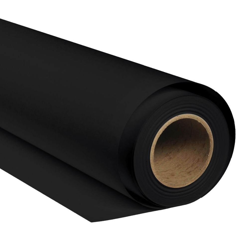 Bresser Achtergrond rol 2,72x11m zwart OUTLET