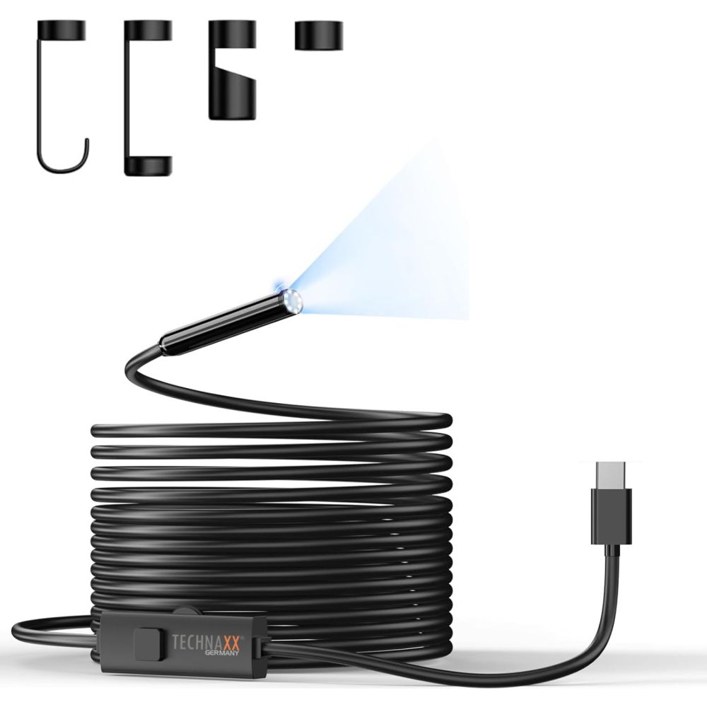 Technaxx USB-C Endoscope camera with light TX-386