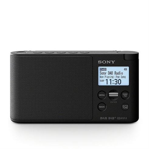 straal slang deed het Sony XDRS41D draagbare DAB+ Radio - Zwart - Kamera Express