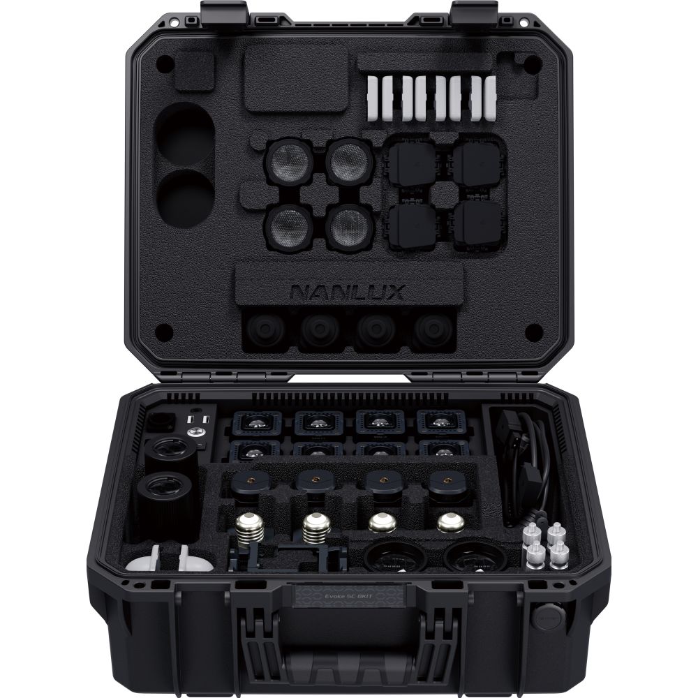 Nanlux Evoke 5C LED Full-color Spot Light 8 Kit