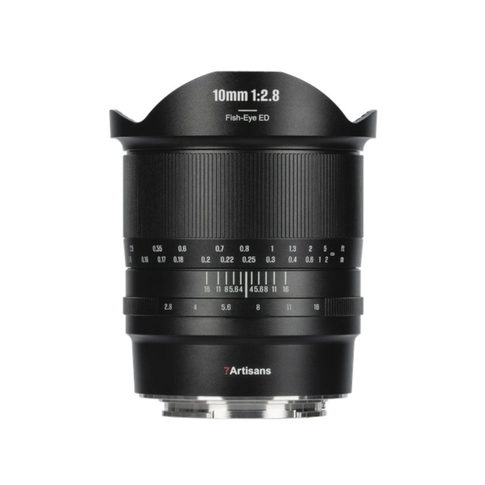 7artisans 10mm F/2.8 Mark II (Canon EOS-R mount), zwart