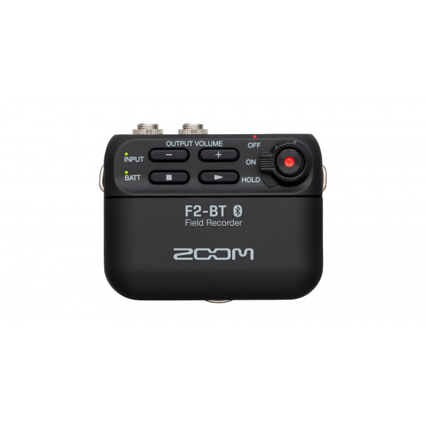 Zoom F2-BT Draagbare Recorder met Lavaliermicrofoon met ingebouwde Bluetooth bediening