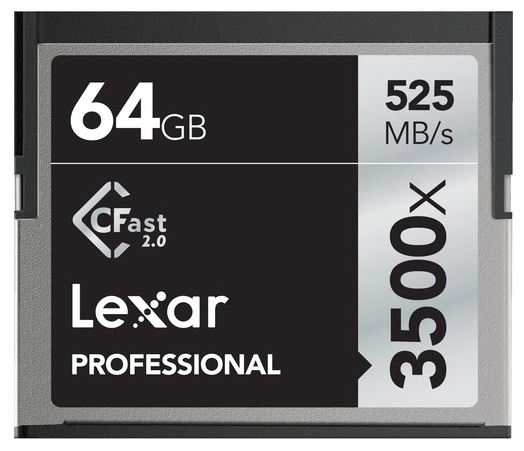 Lexar CFast Professional 2.0 64GB 3500x
