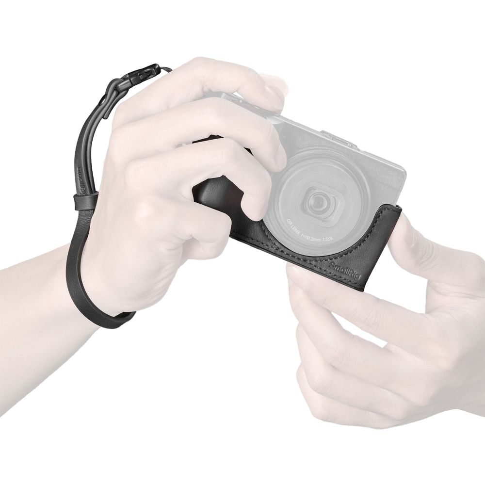 SmallRig 5676 Leather Case Kit for Ricoh GR IV / GR III series - black