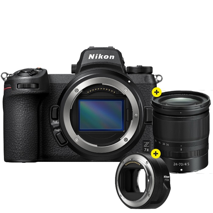 Nikon Z7 II + Nikon Z 24-70mm F/4.0 S + FTZ II adapter