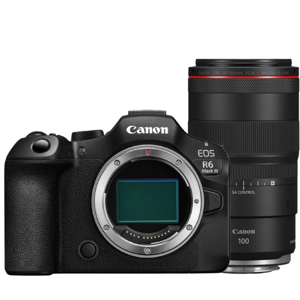 Canon EOS R6 Mark III + RF 100mm f/2.8 L Macro IS USM