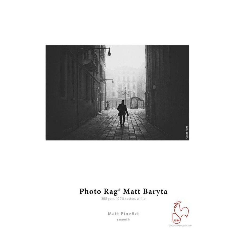 Hahnemühle Photo Rag Matt Baryta 308g 24" rol 12m