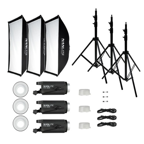 Nanlite FS-300 Tripple kit