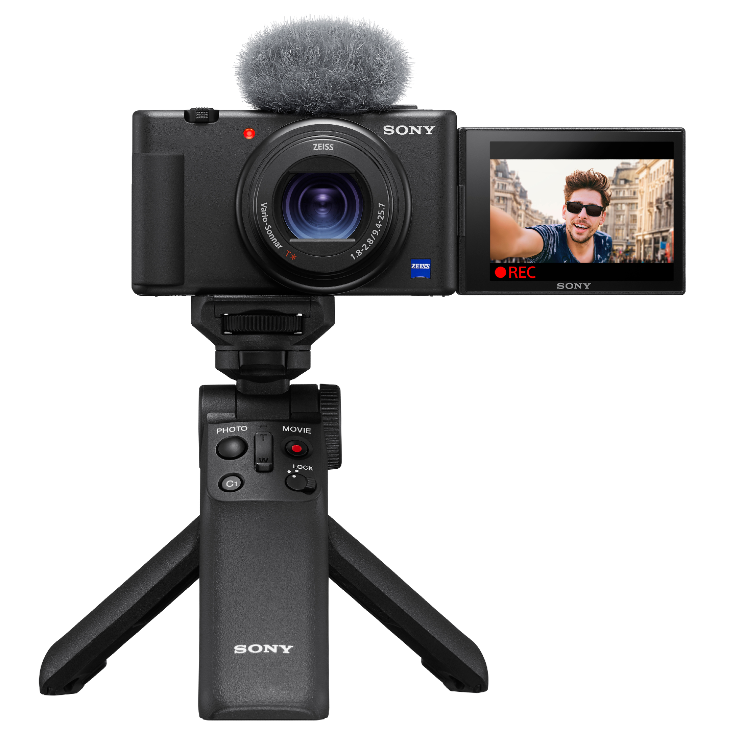 Sony vlog camera ZV-1 + grip