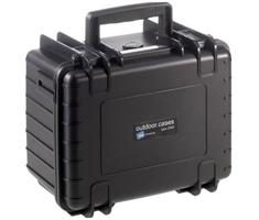 B&W outdoorcases type 2000 zwart + plukschuim