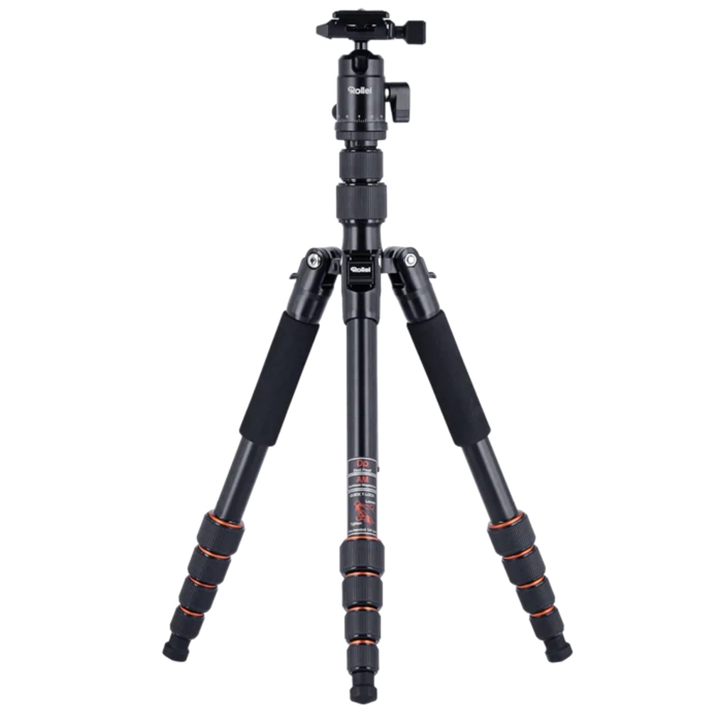 Rollei Compact Traveler No.1 Aluminum Tripod V2 - Zwart