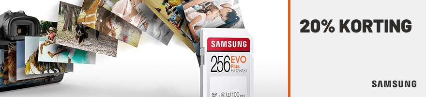 Prijsverlaging Samsung EVO Plus SD