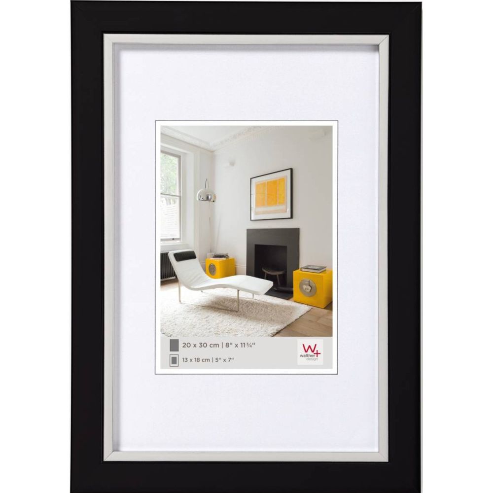 Walther Metro fotolijst 13x18 cm zwart