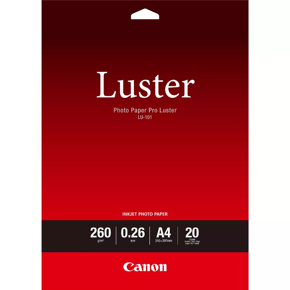 Canon LU-101 A4 Luster 20 vel 260g/m²
