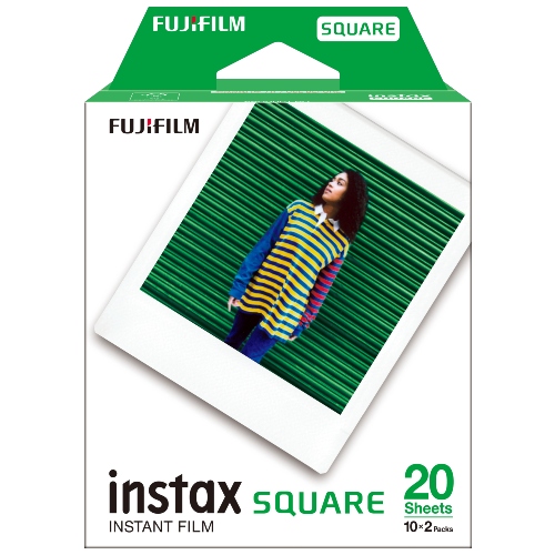 Fujifilm INSTAX SQUARE Color Film / 20 pack